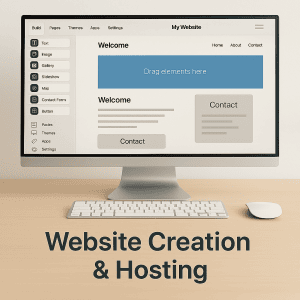 Professionelle Webseitenerstellung mit Hosting für Handwerksbetriebe.